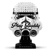 Star Wars Stormtrooper Helmet MOC Building Block Set Star Wars Assembly Bricks Stormtrooper Helmet / 647 Pieces